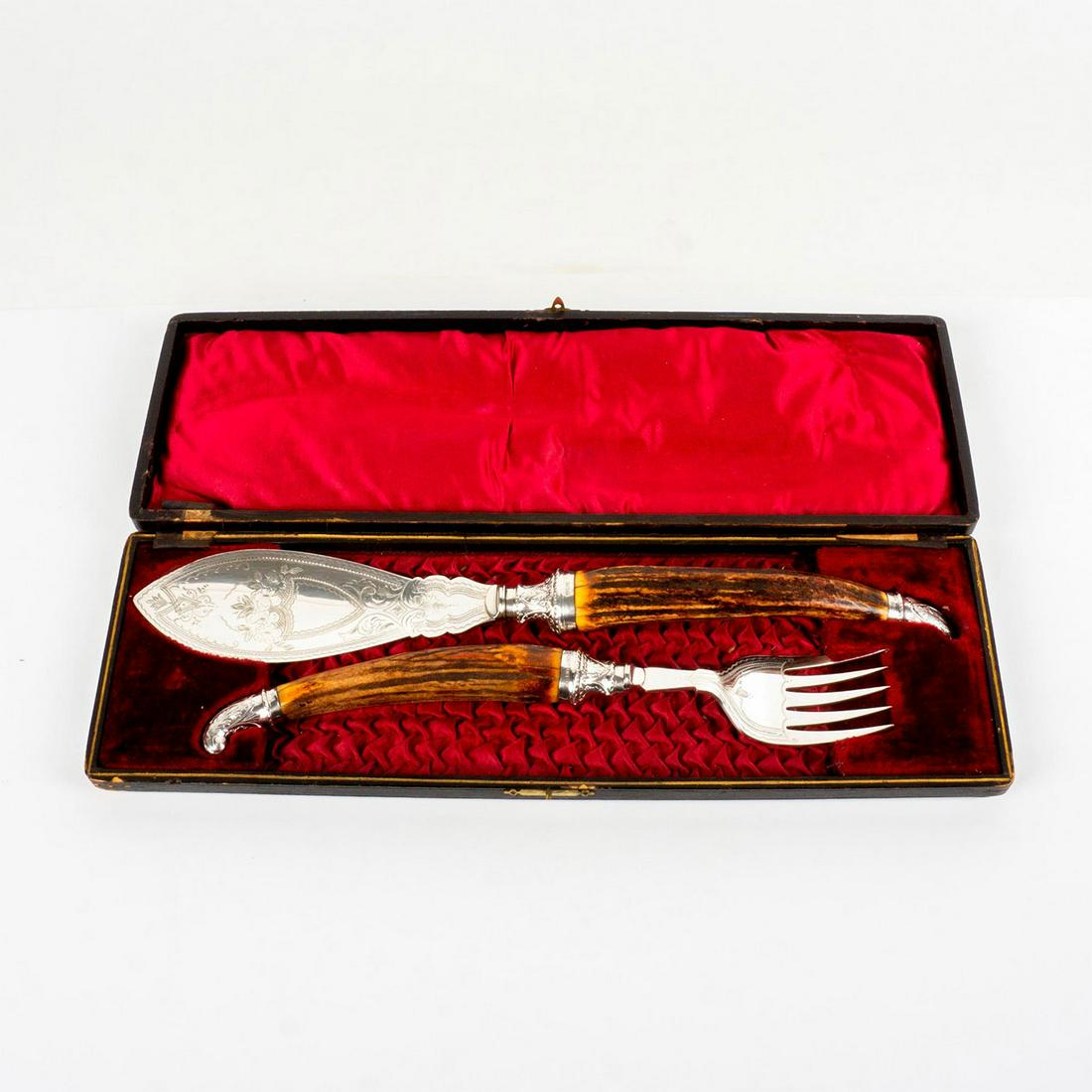 2pc H.G. Sterling Silver English Cutlery Set (1 of 6)
