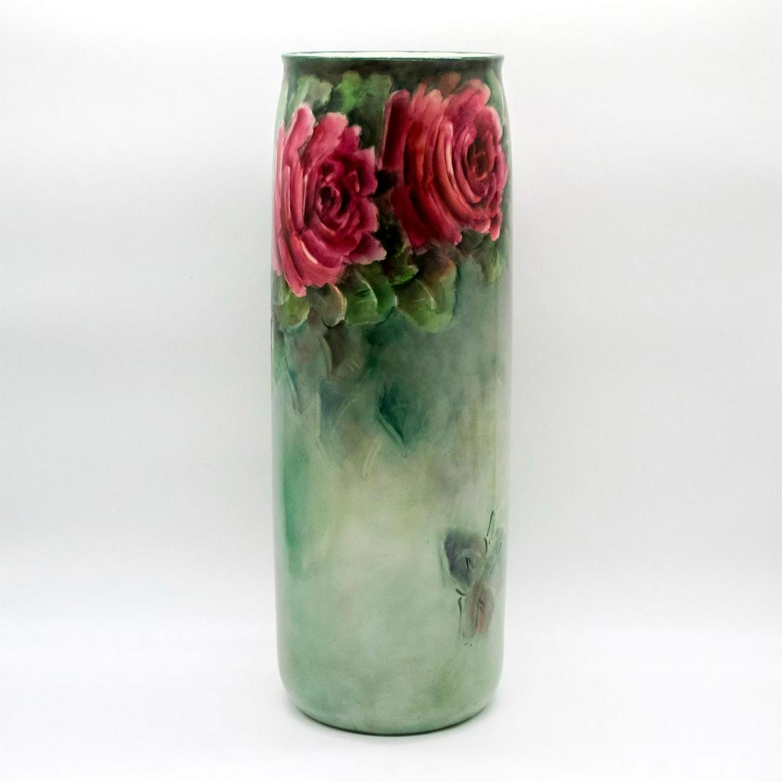 Lenox Belleek Green Decorative Floral Vase (1 of 3)