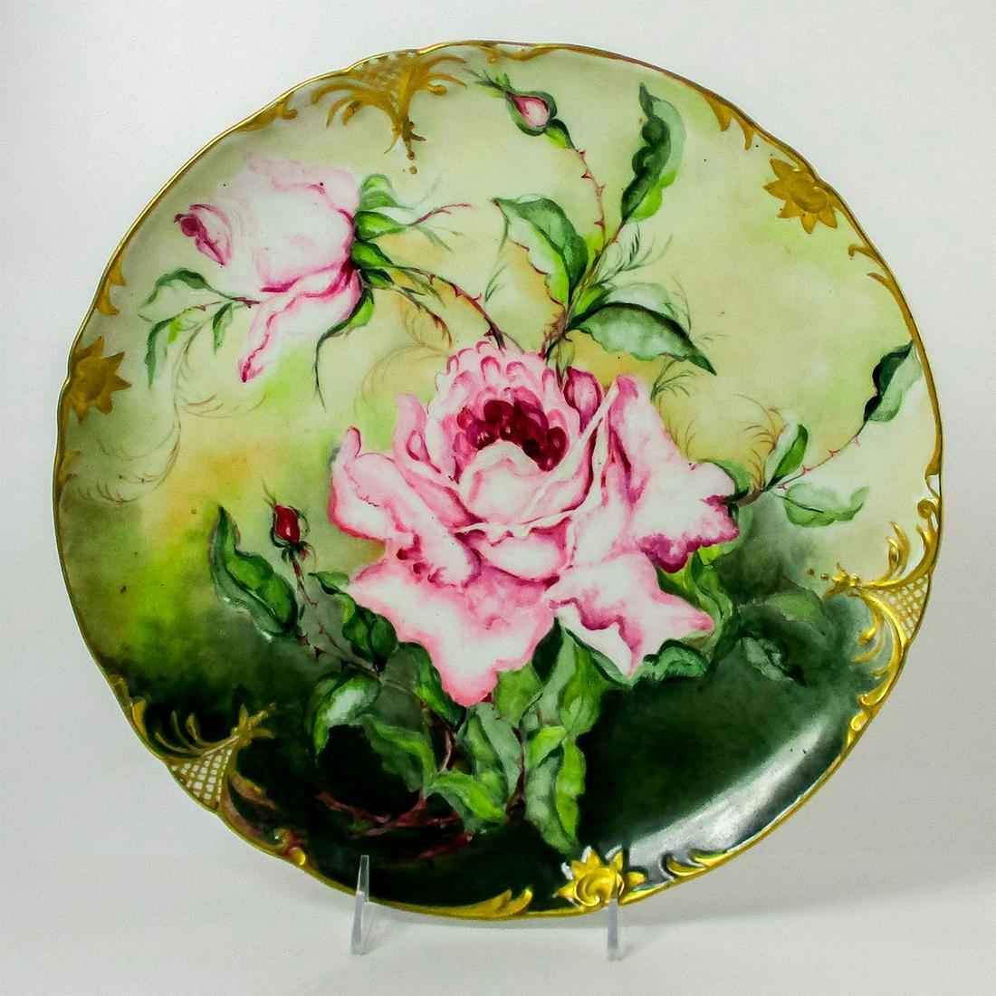 Antique Jean Pouyat Limoges France Porcelain Charger Platter (1 of 4)