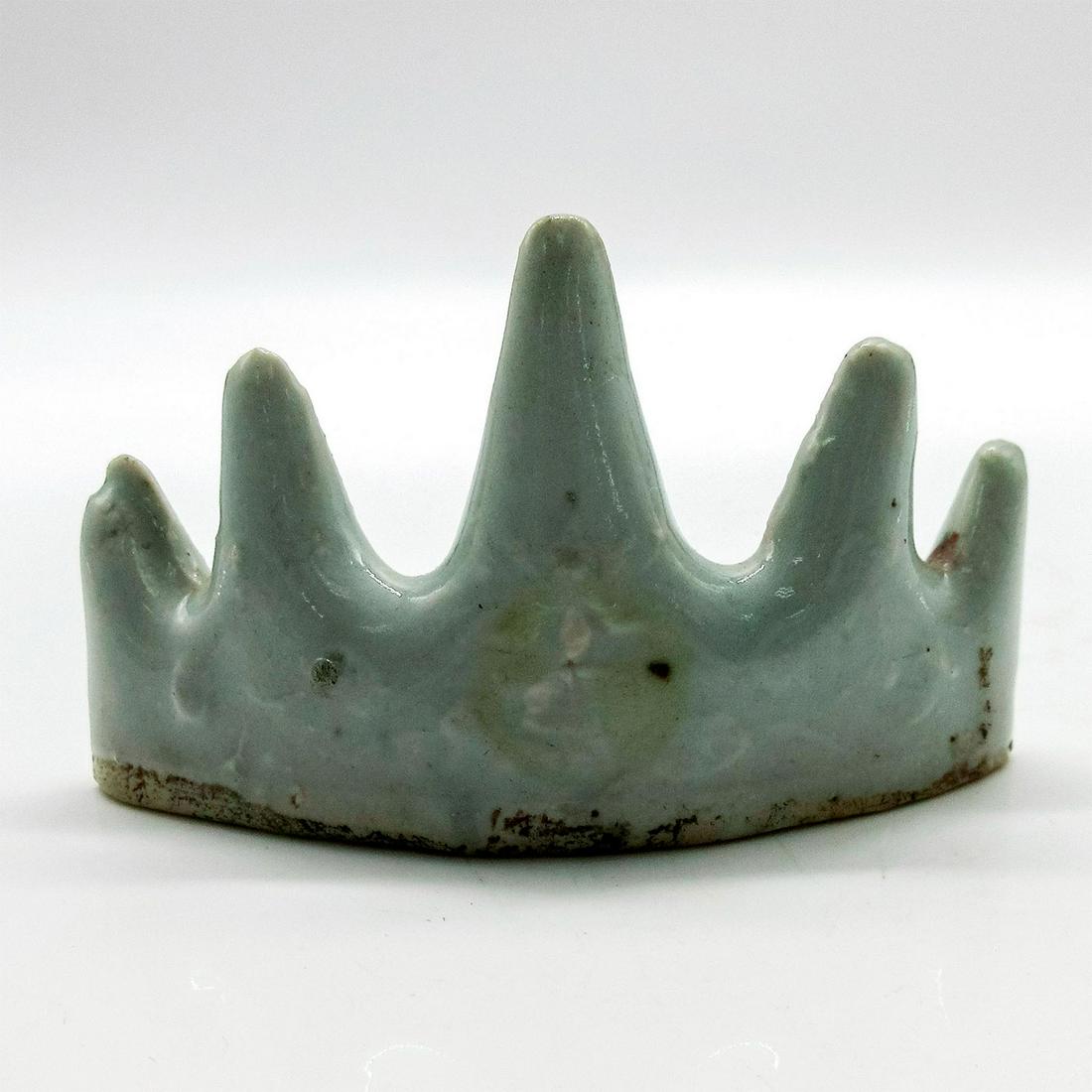 Antique 19th c. Chinese Ceramic Brush Rest Qing Dynasty (1 of 5)