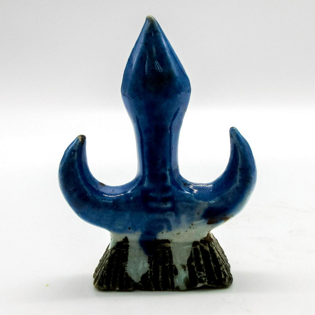 Antique 19th c. Chinese Ceramic Brush Rest (1 of 5)