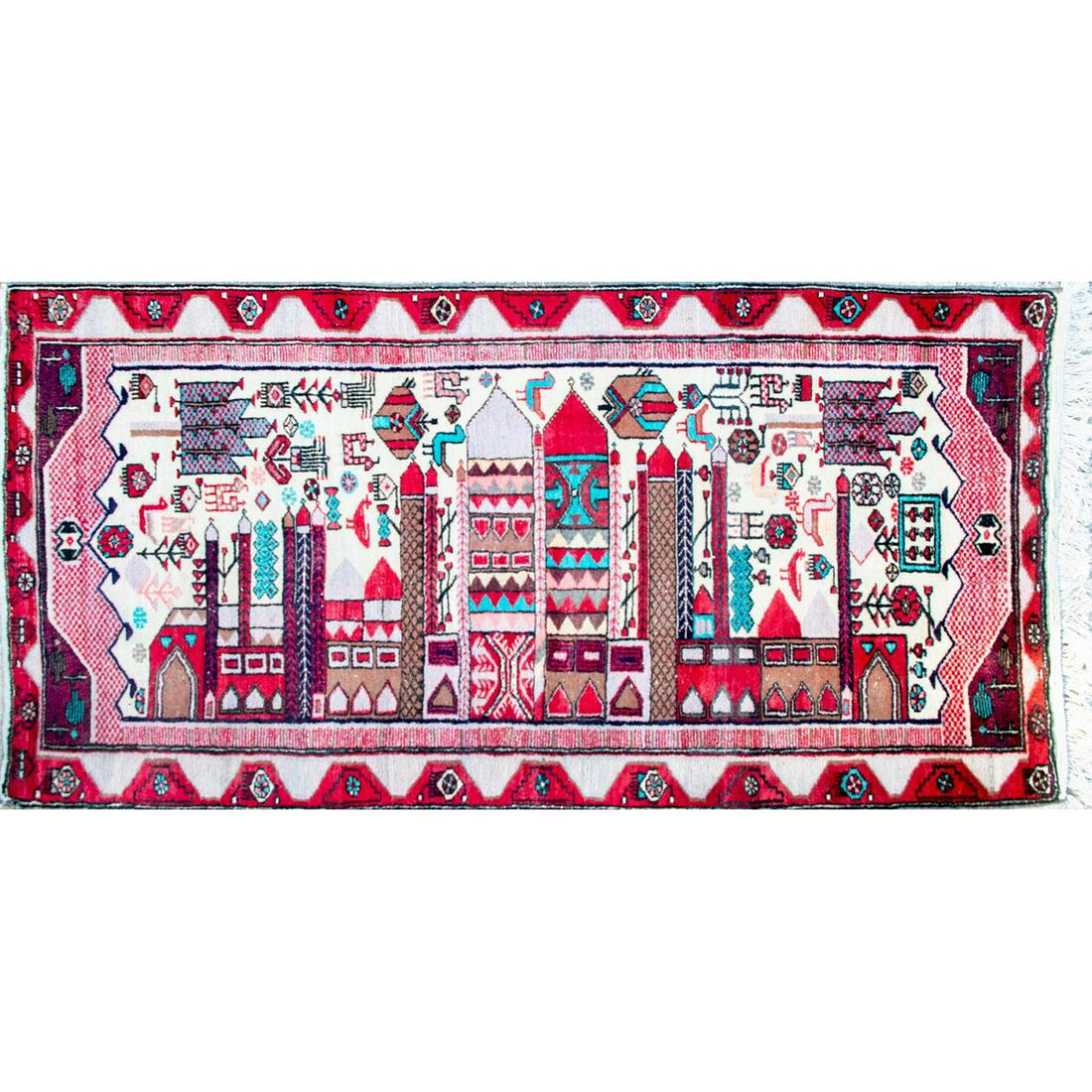 Vintage Middle Eastern Decorative Rug (1 of 5)