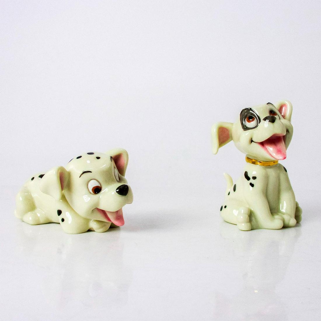 2pc Lenox Disney Figurines, Dalmatian Puppies (1 of 3)