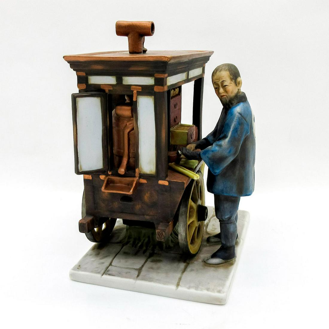 Franklin Porcelain Figurine, Japanese Pipe Mender (1 of 7)