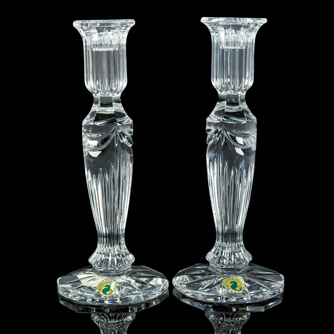 Pair of Waterford Crystal Candlesticks, Prentiss (1 of 4)