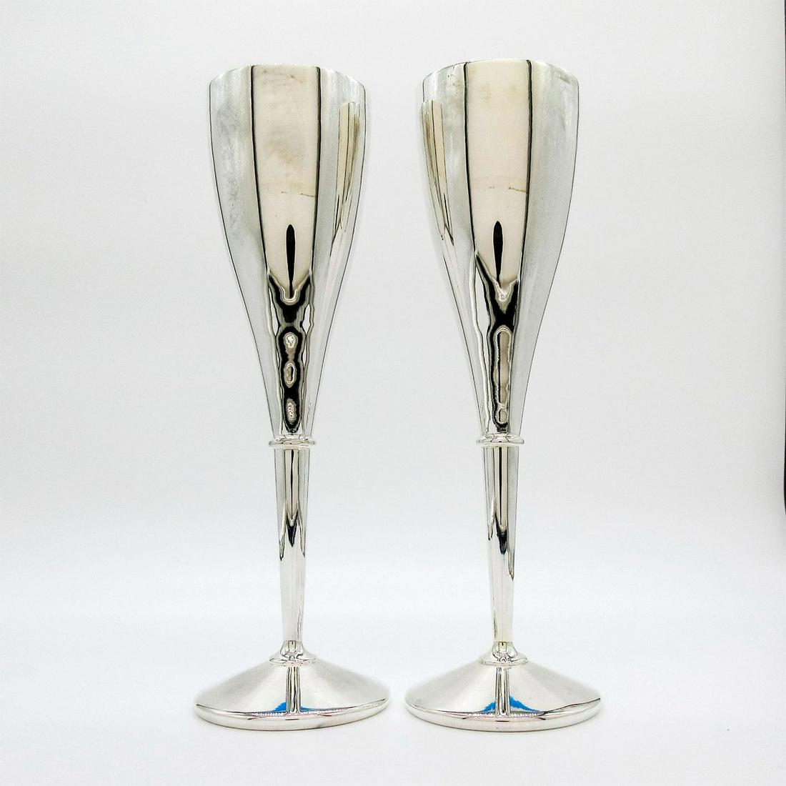 Pair Lenox Champagne Flutes, Wedding Promises (1 of 5)