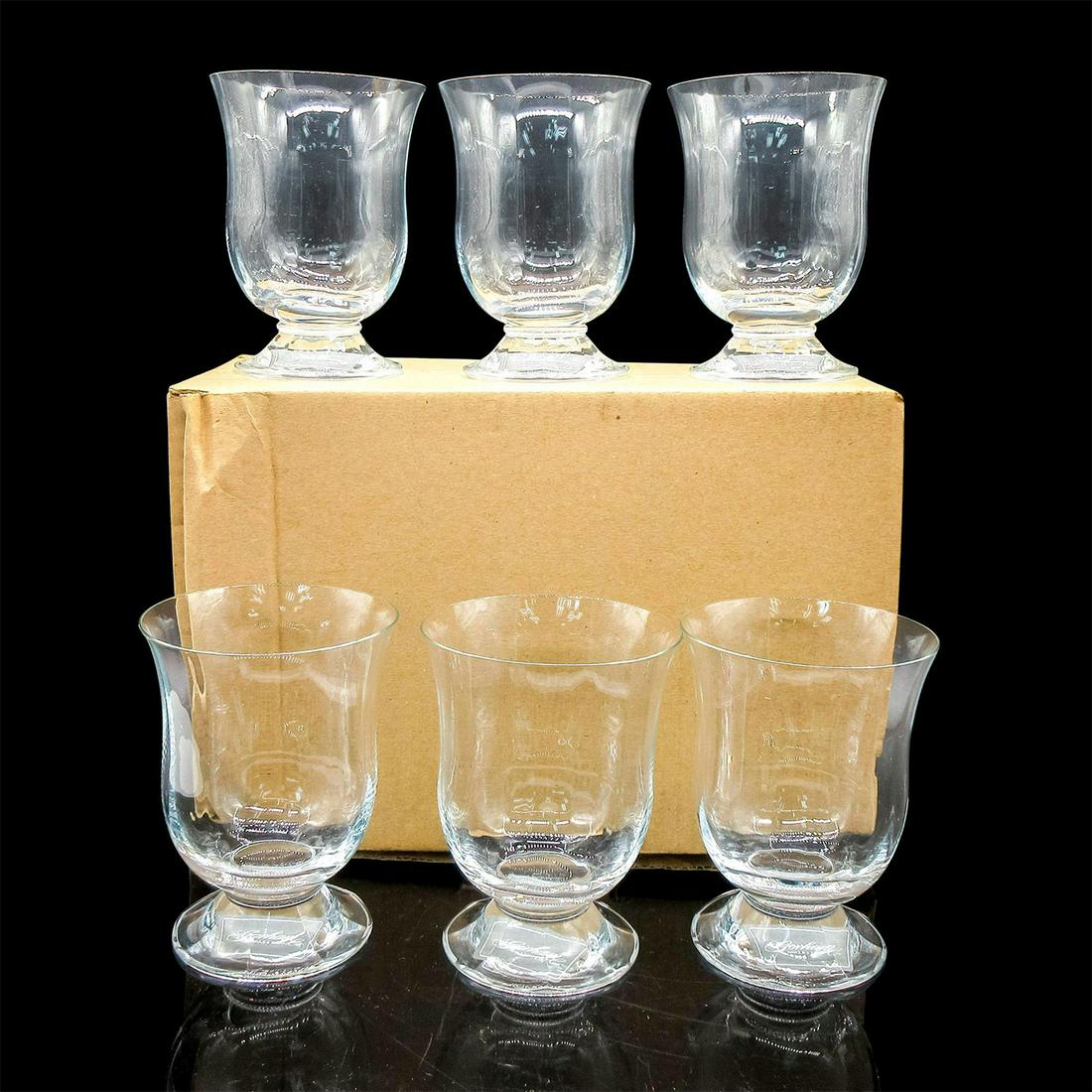 6pc Gorham Double Old Fashioned Glasses, Aurora (1 of 6)