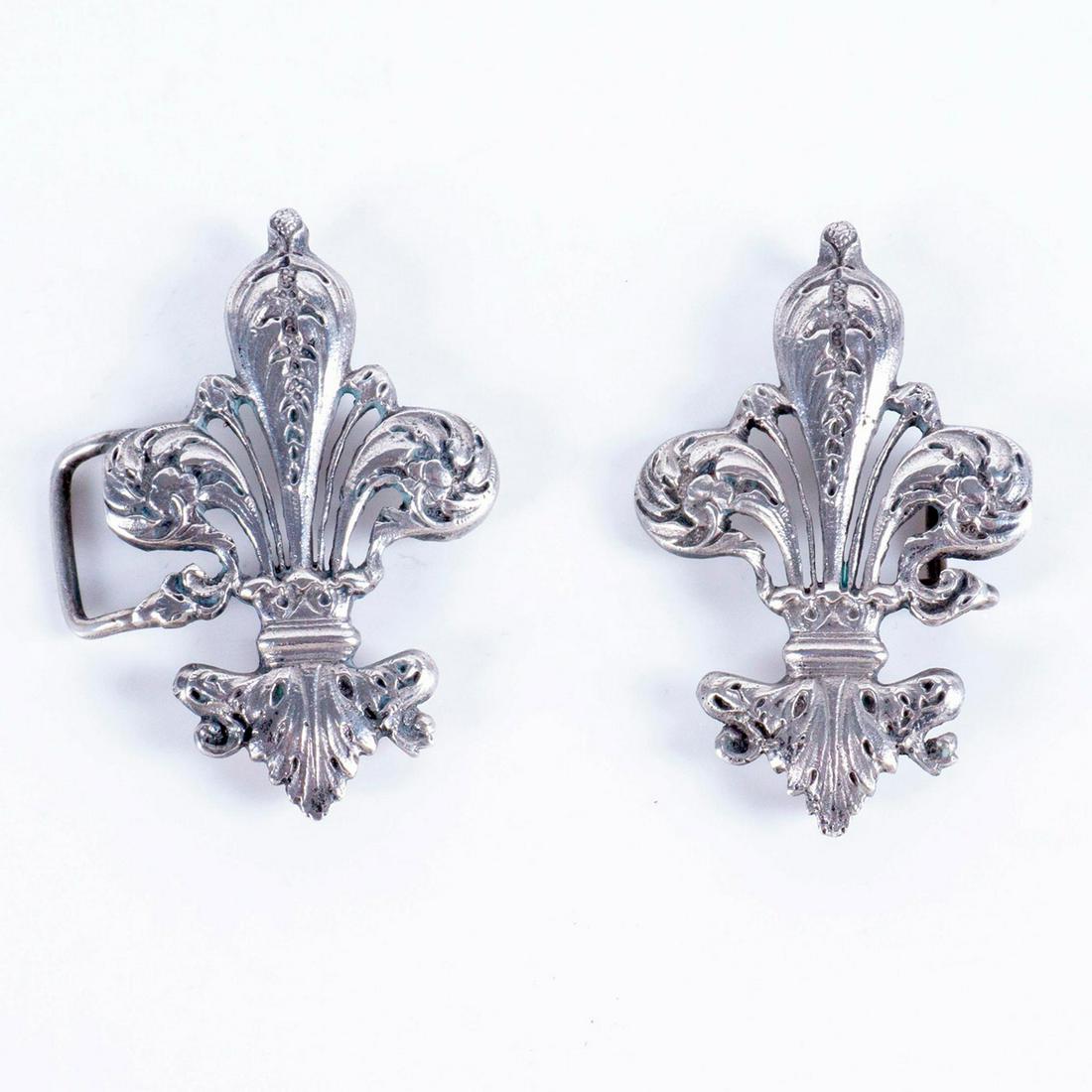 A Division One French Style Hallmarked Silver Buckle (1 of 6)