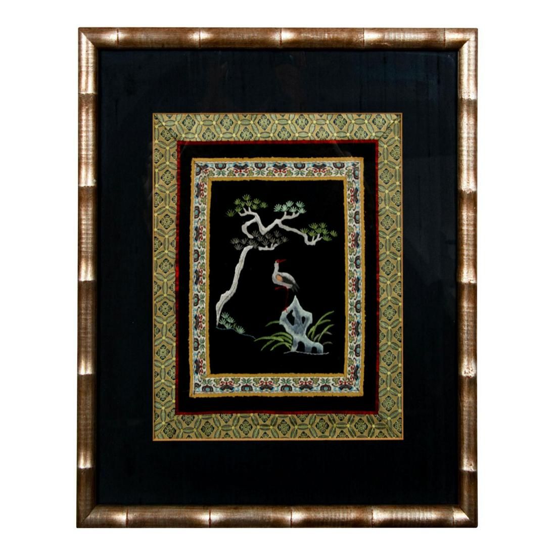 Antique Chinese Hand Made Tapestry (1 of 5)