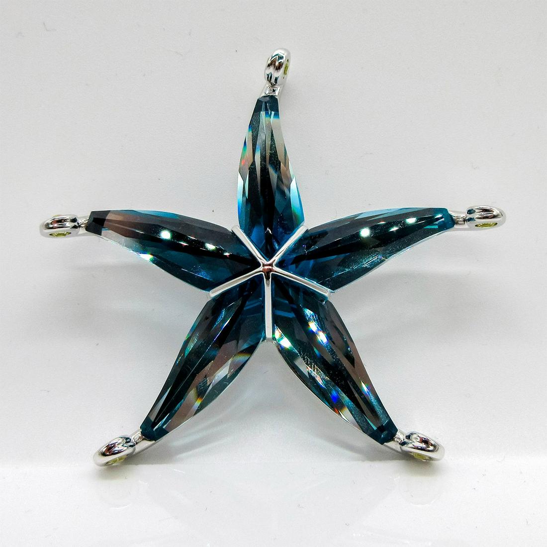 Swarovski Crystal Figurine, Cantil Ocean Blue (1 of 3)