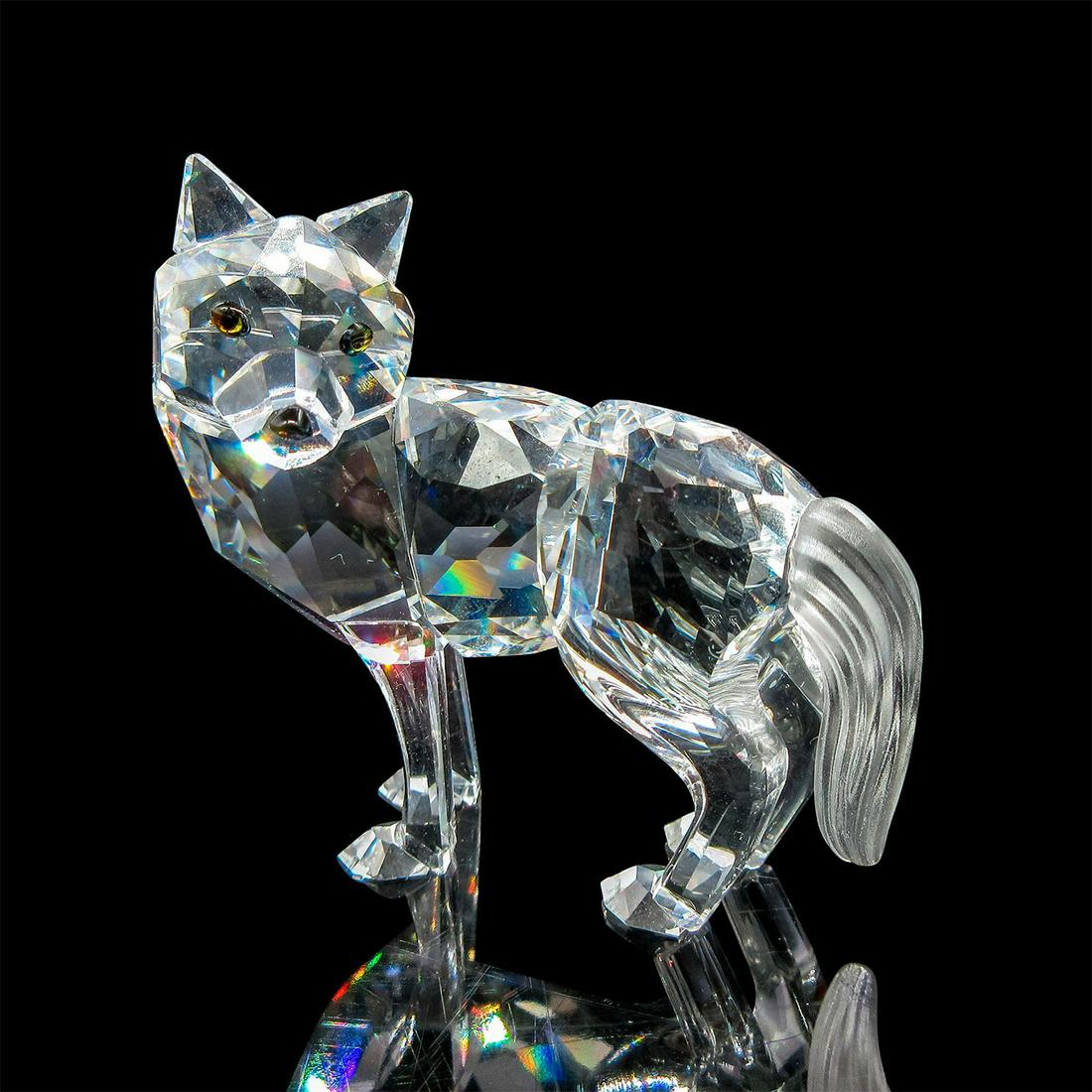 Swarovski Crystal Figurine, Wolf (1 of 4)