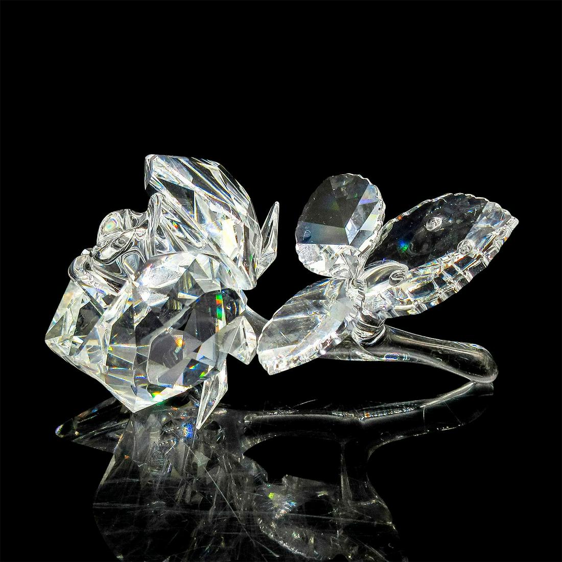 Swarovski Crystal Figurine, Rose (1 of 5)