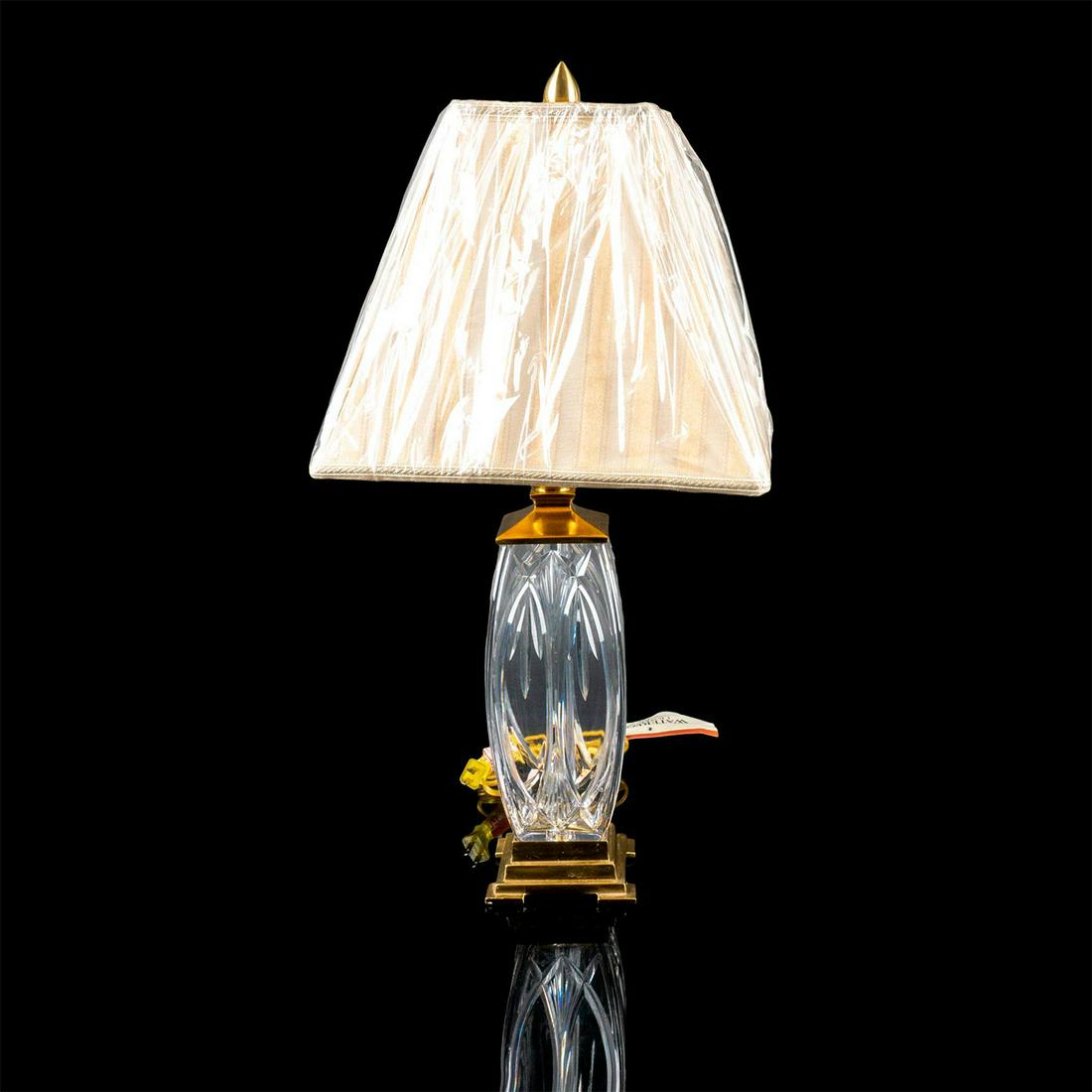 Waterford Crystal Lamp with Shade (1 of 13)
