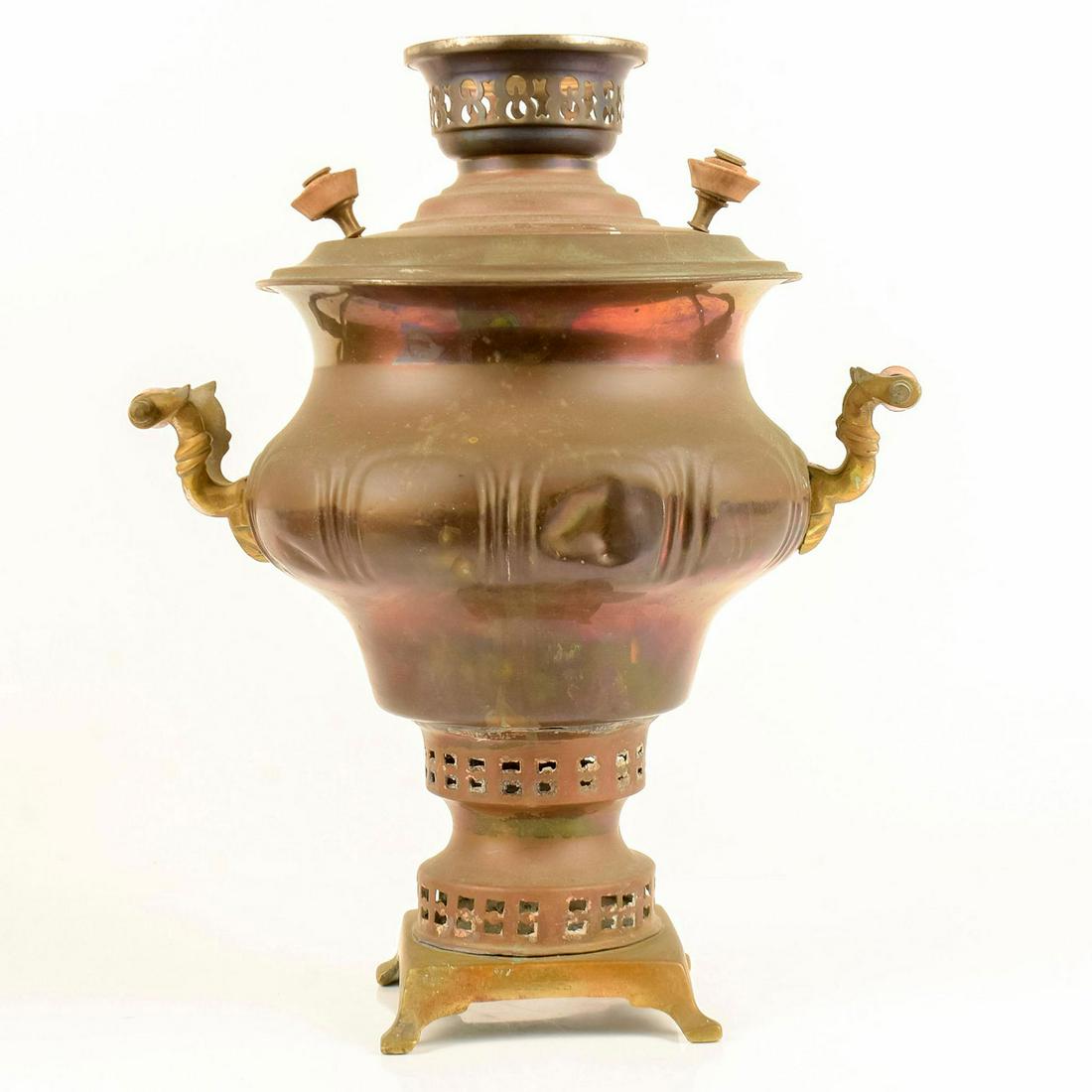 Bronze Water Filter Table Lamp Base (1 of 7)