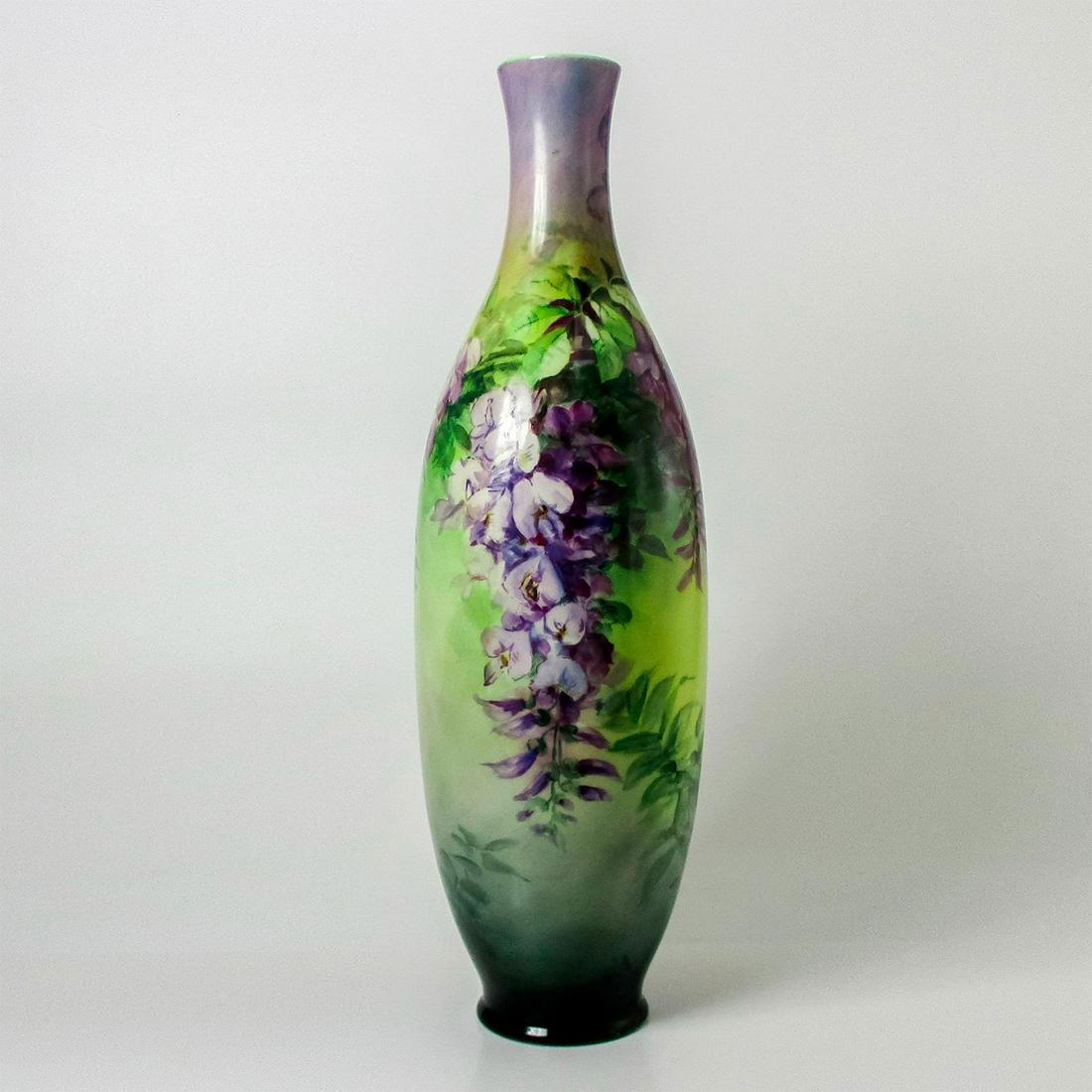 Large American Ceramic Willets Belleek Art Nouveau Vase (1 of 4)