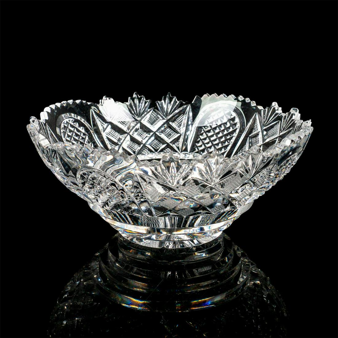 Vintage American Brilliant Cut Crystal Small Dish (1 of 3)