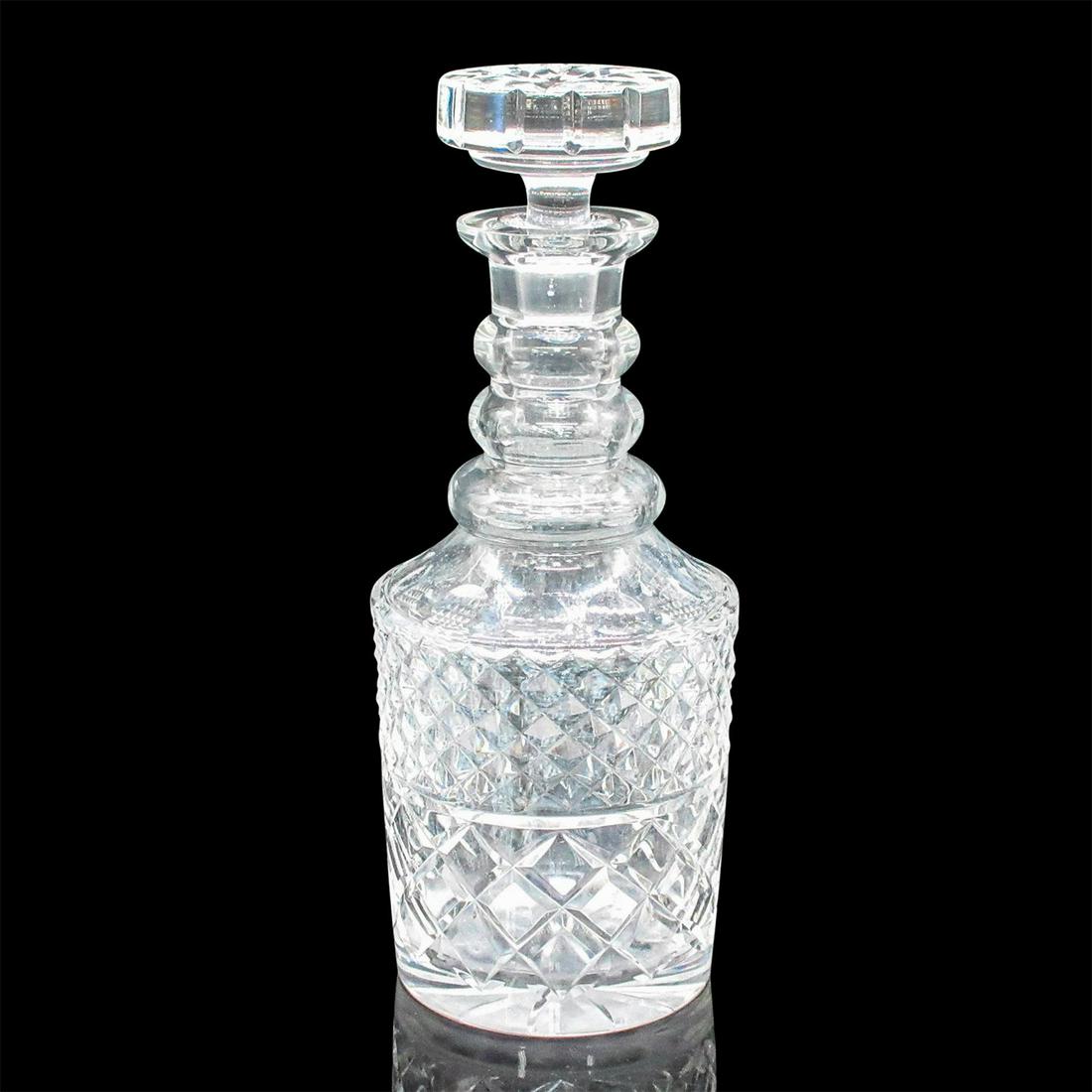 Heavy Lead Crystal Decanter with Stopper (1 of 2)
