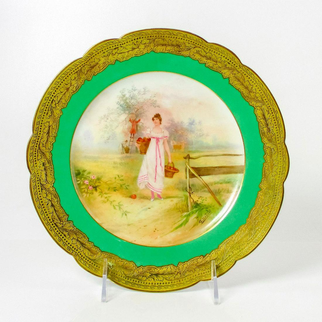Antique Limoges France Porcelain Collectors Plate (1 of 4)