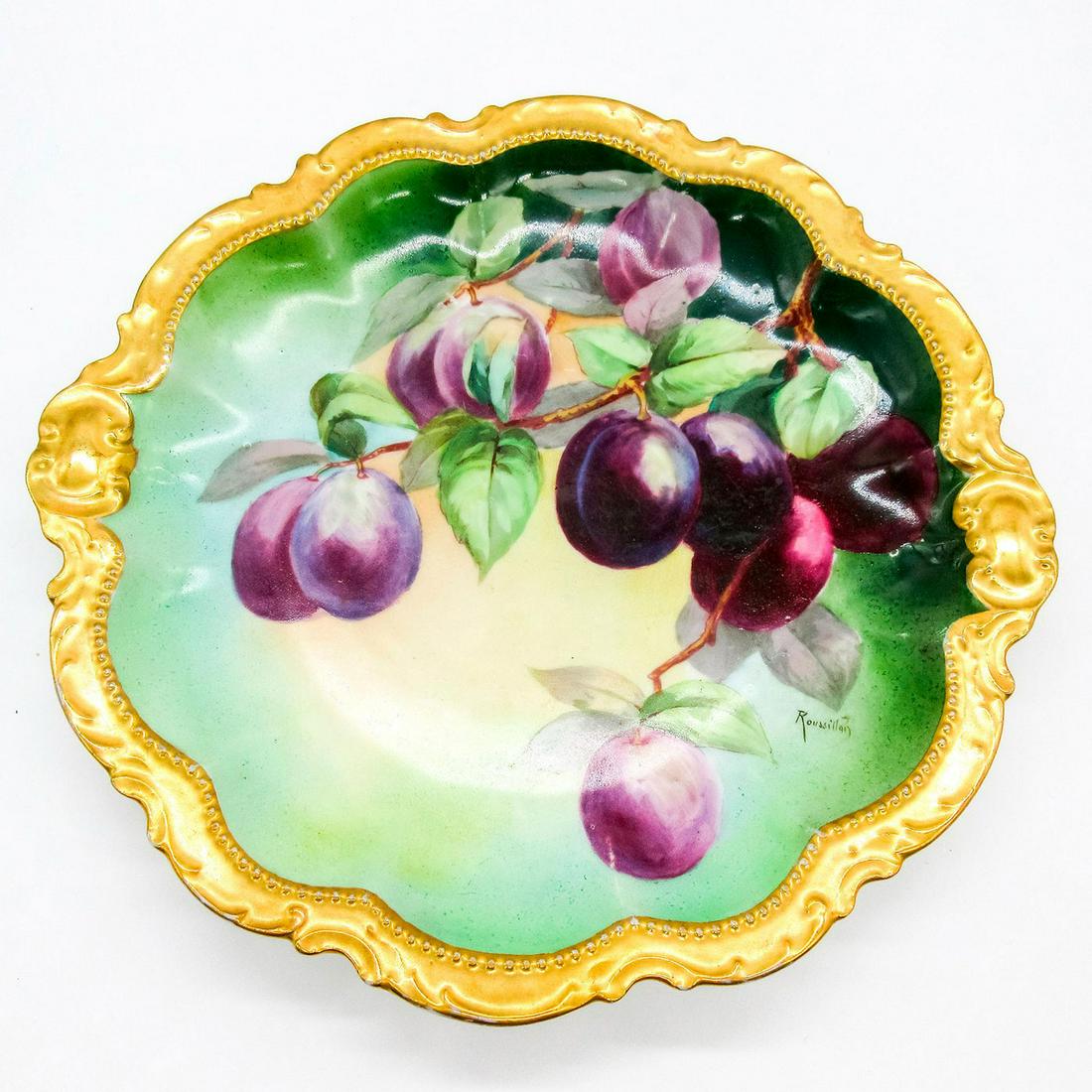 Coronet Limoges Porcelain Charger (1 of 3)
