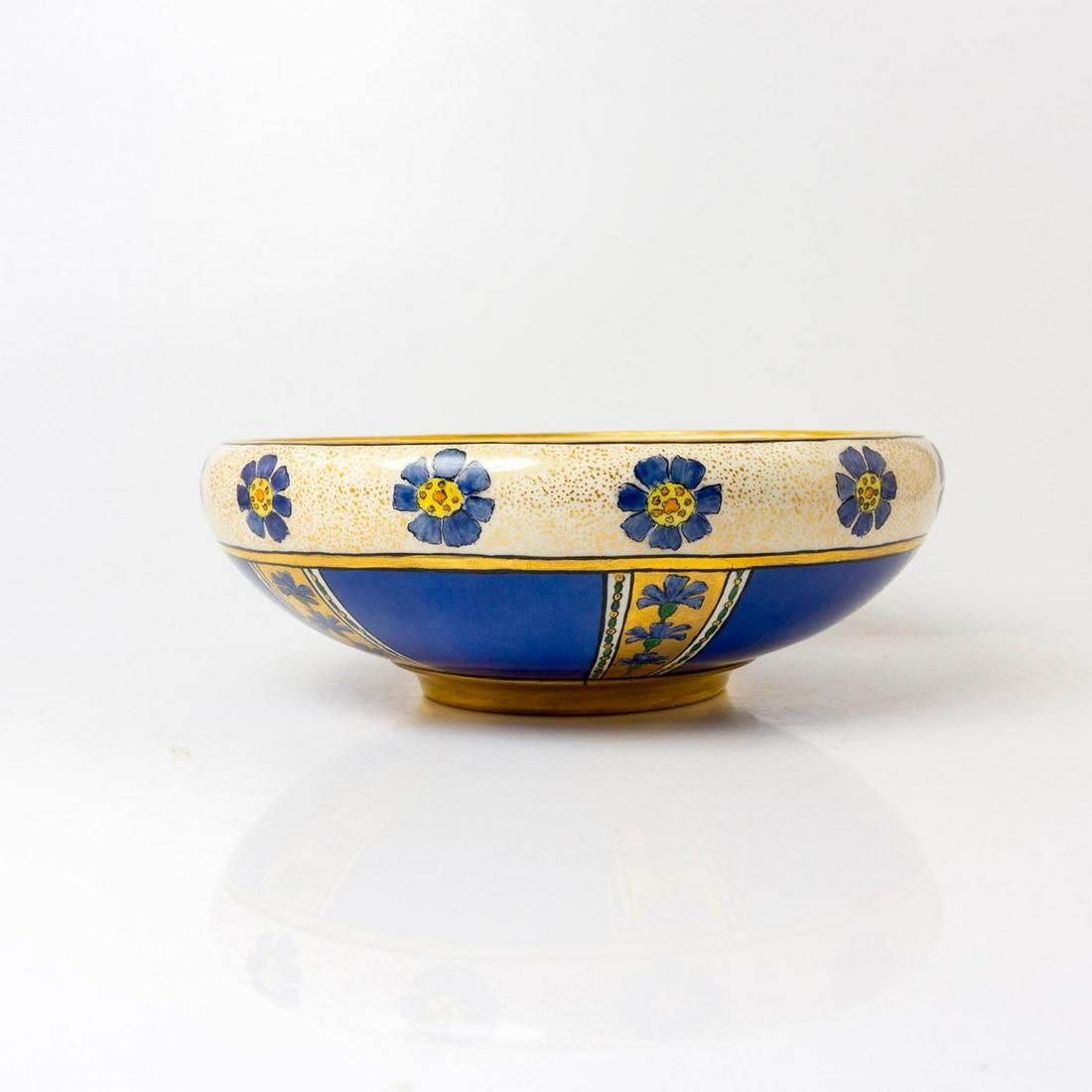 Antique Belleek Willets Porcelain Bowl Floral Pattern (1 of 3)