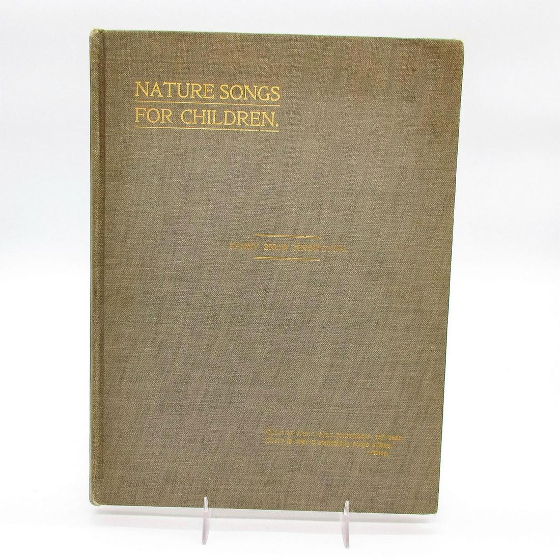 Hardcover Book, Nature Songs for Children (1 of 10)