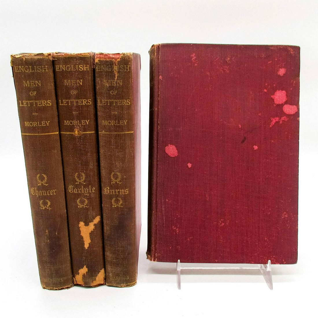 4 Hardcover Books Series, English Men of Letters (1 of 11)