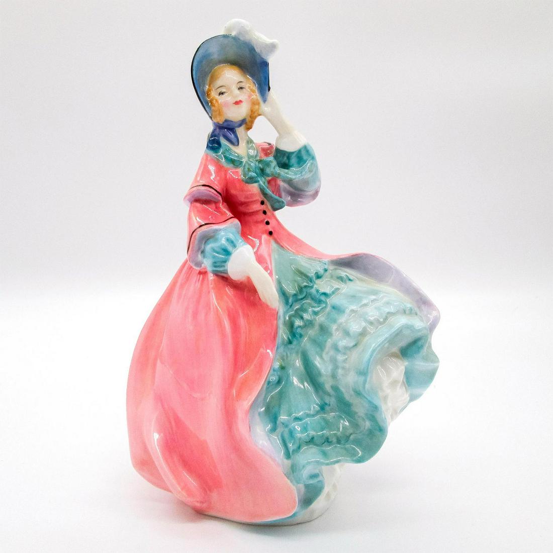 Spring Morning HN1922 - Royal Doulton Figurine: Harradine Classics series. Royal Doulton backstamp. Artist: Leslie Harradine Issued: 1940 - 1973 Dimensions: 7.5"H Manufacturer: Royal Doulton Country of Origin: England