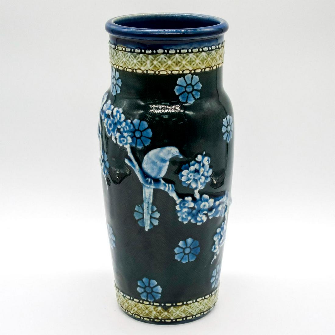 Doulton Lambeth Stoneware Decorative Vase (1 of 3)