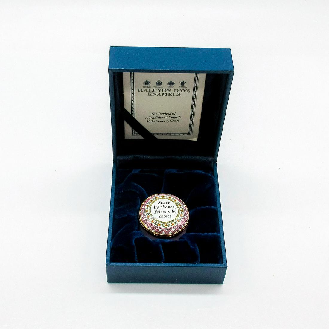 Halcyon Days Trinket Box, Sister by Chance (1 of 4)