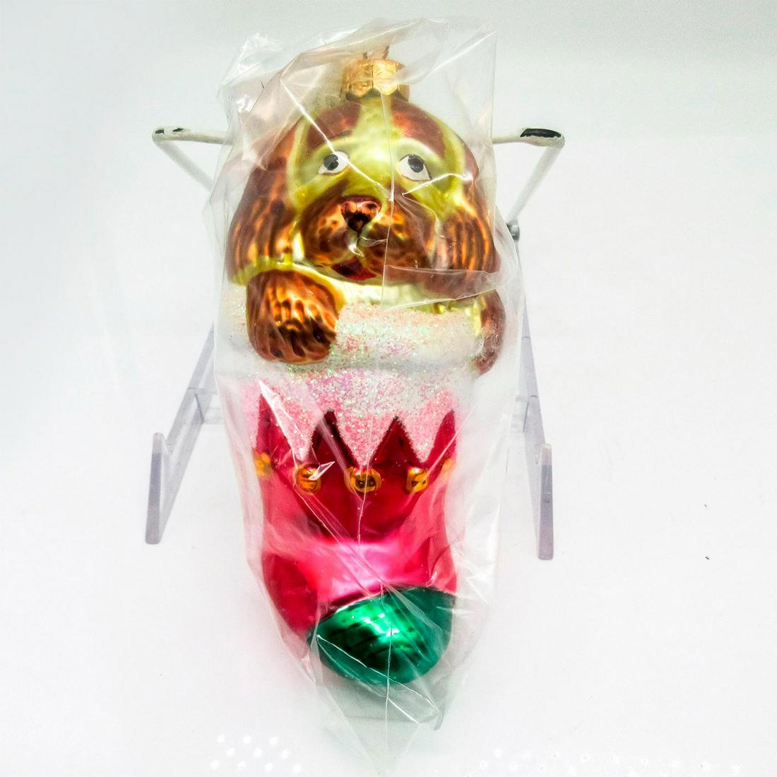 Christopher Radko Disney Ornament, Christmas Puppy Love (1 of 3)