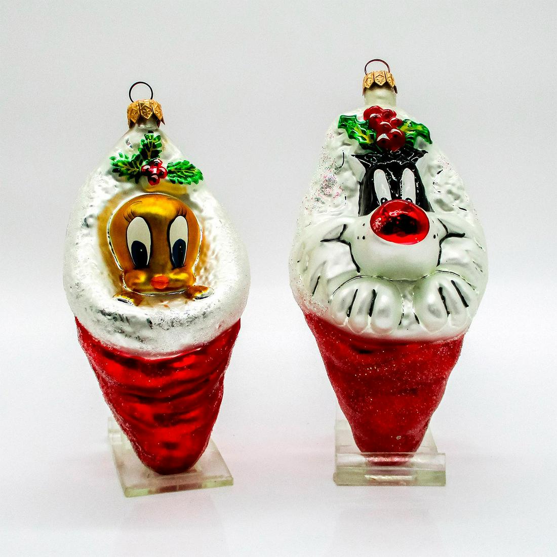 Christopher Radko Warner Bros Ornaments Sylvester and Tweety (1 of 3)