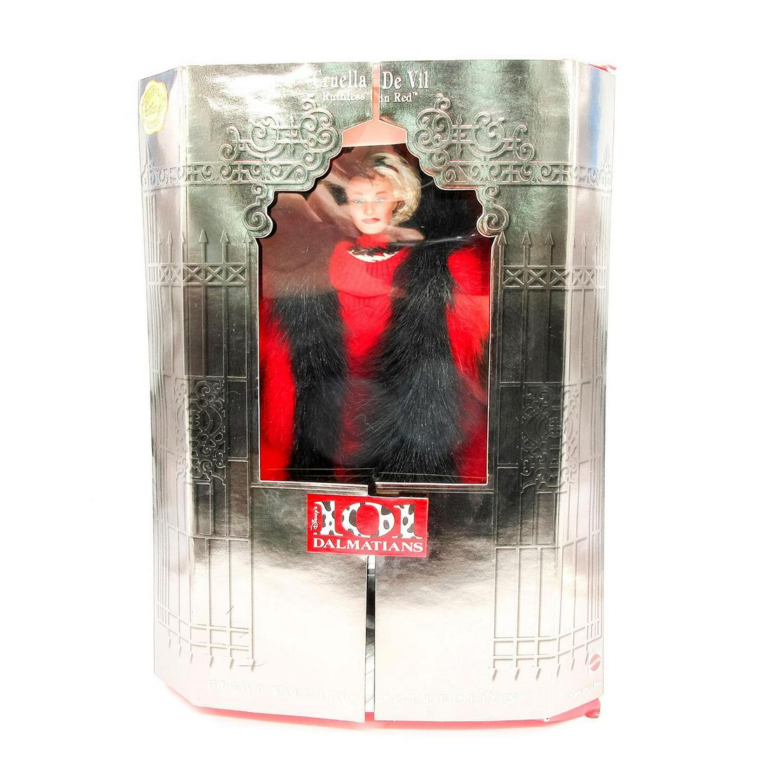 Vintage Mattel Barbie Doll, Cruella De Vil Ruthless in Red (1 of 4)