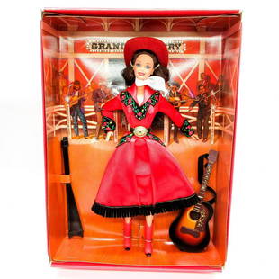 Vintage Mattel Barbie Doll, Country Rose: Collector Edition. Part of the Grand Ole Opry Collection. First in a series. #17782. Certificate of authenticity included. In original box. Dimensions of box: 10.25"L x 3.25"W x 14"H. #Barbie #Mattel