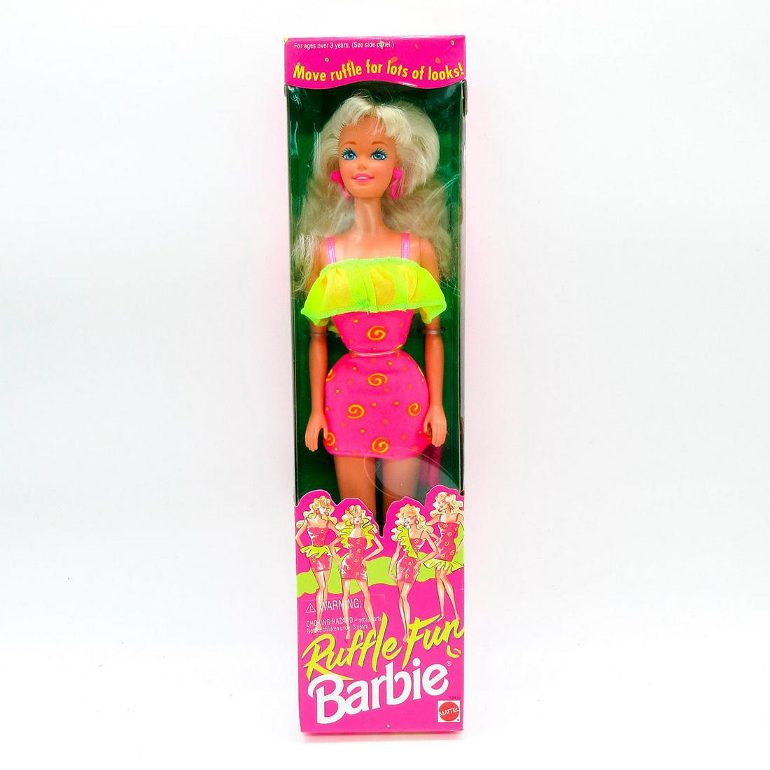 Vintage Mattel Barbie Doll, Ruffle Fun (1 of 6)