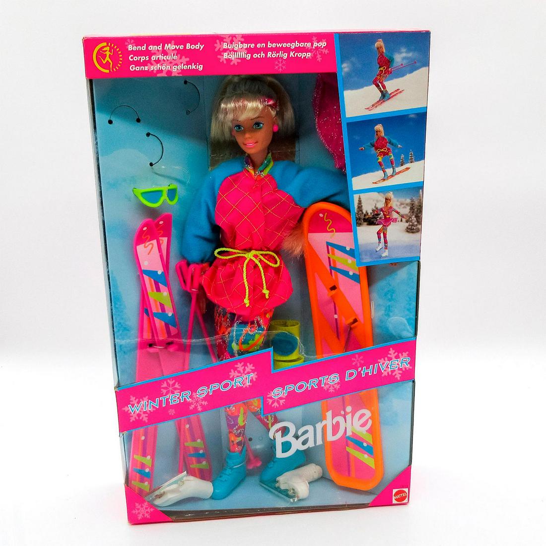 Vintage Mattel Barbie Doll, Winter Sport (1 of 3)