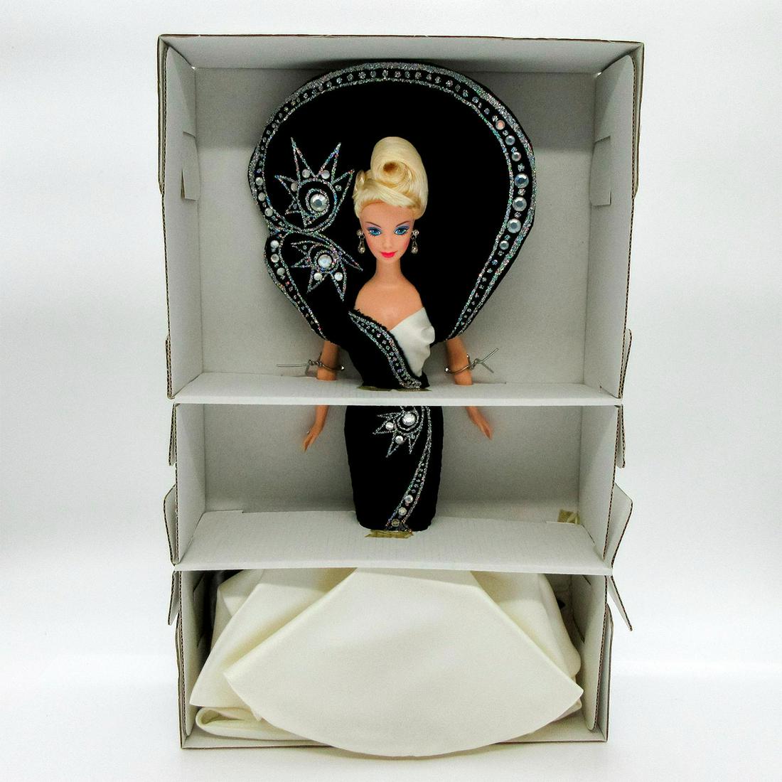 Bob Mackie DIAMOND DAZZLE Barbie 15519 SWAROVSKI Jewel Essence Collection Dolls Accessories