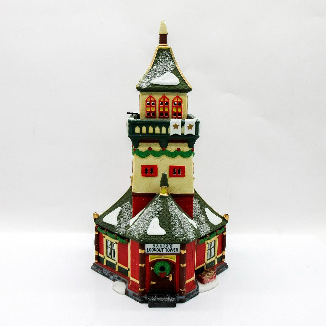 Department 56 Christmas Figure, Santa's Lookout Tower (1 of 4)