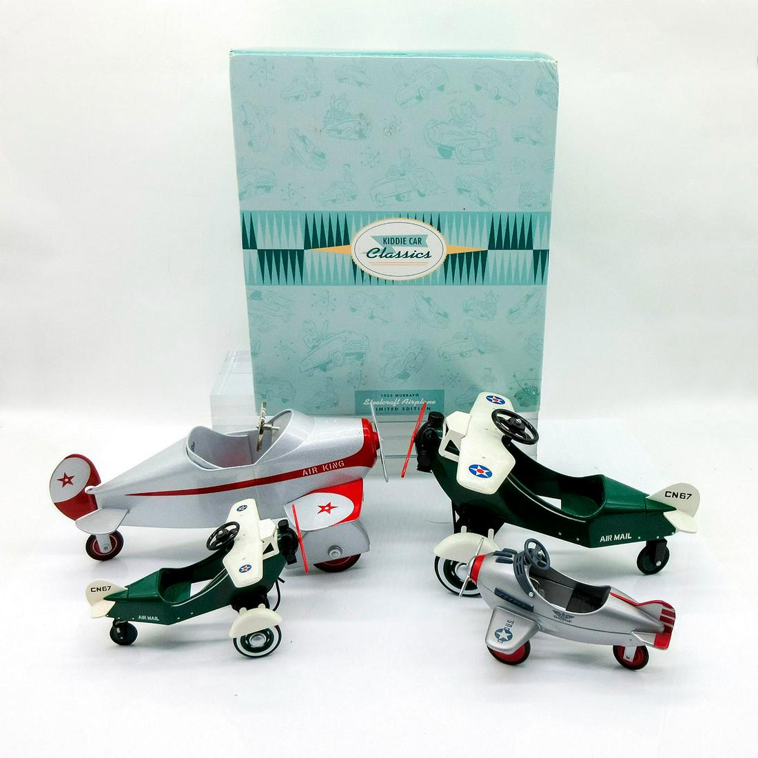 4pc Hallmark Kiddie Car Classics Planes (1 of 4)