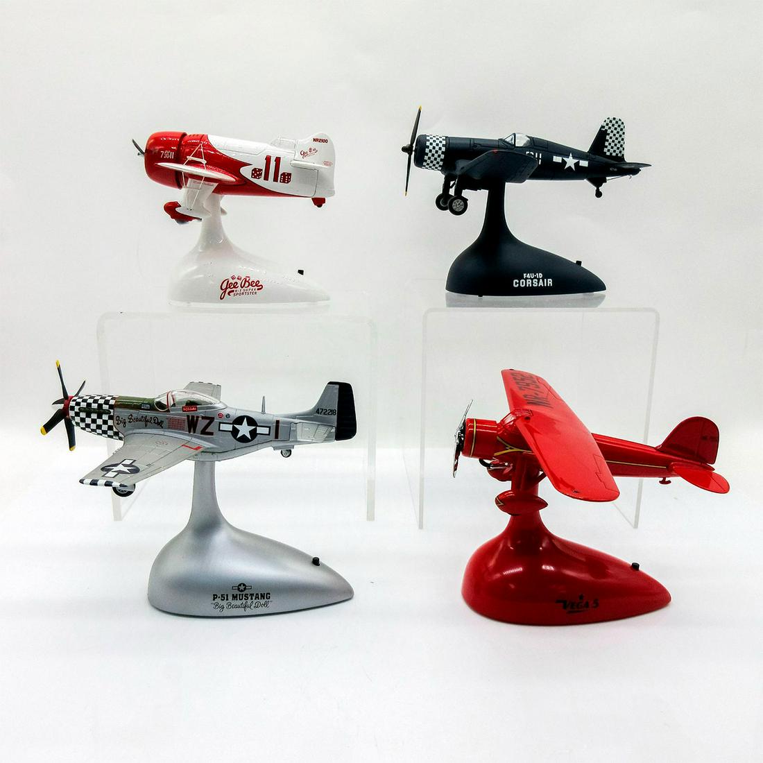 4pc Hallmark Legends In Flight Military Planes (1 of 3)