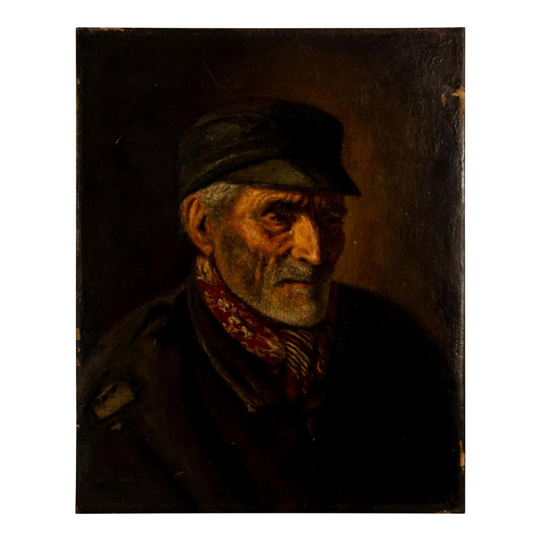 Francois de Herain (French, 1877-1962) Oil Painting (1 of 6)