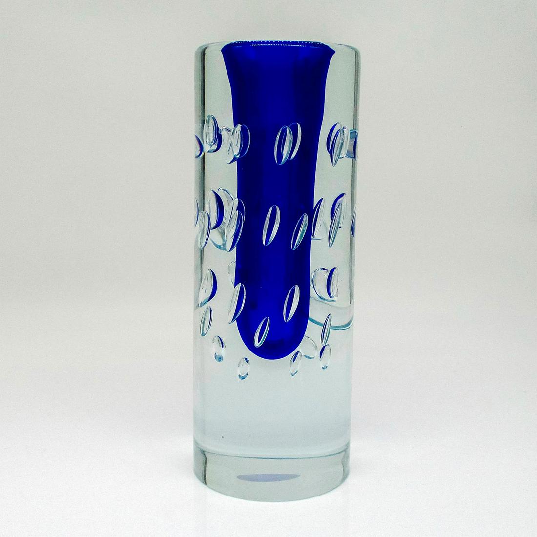Beranek Bohemian Glass Bubble Vase (1 of 2)