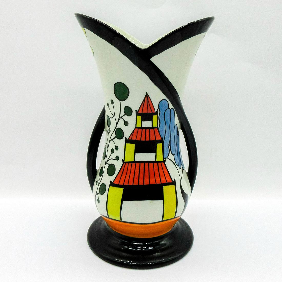 Lorna Bailey for Old Ellgreave Pottery Art Deco Vase (1 of 3)