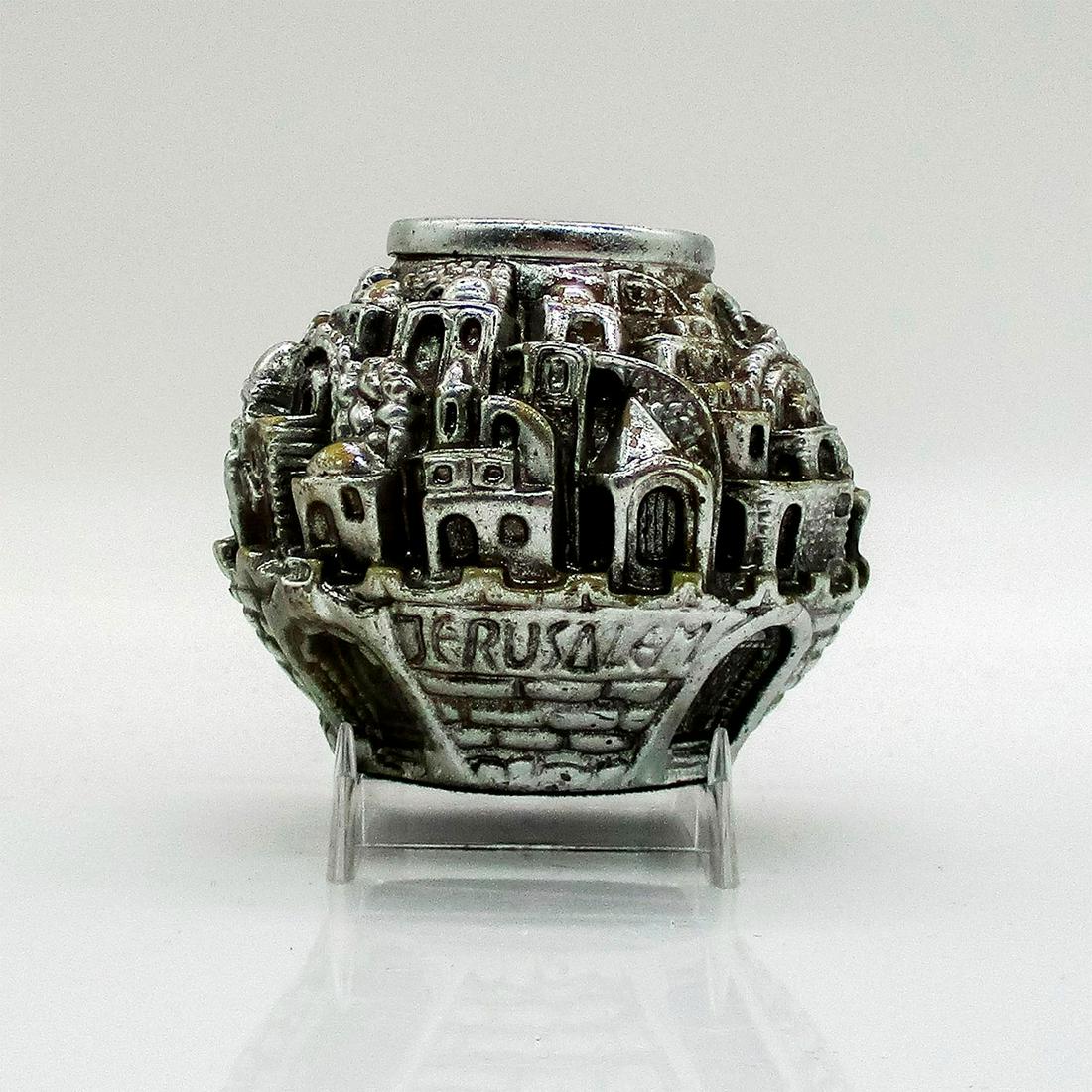 H. Karshi Jerusalem Sphere 925 Silver, Candlestick Holder (1 of 3)