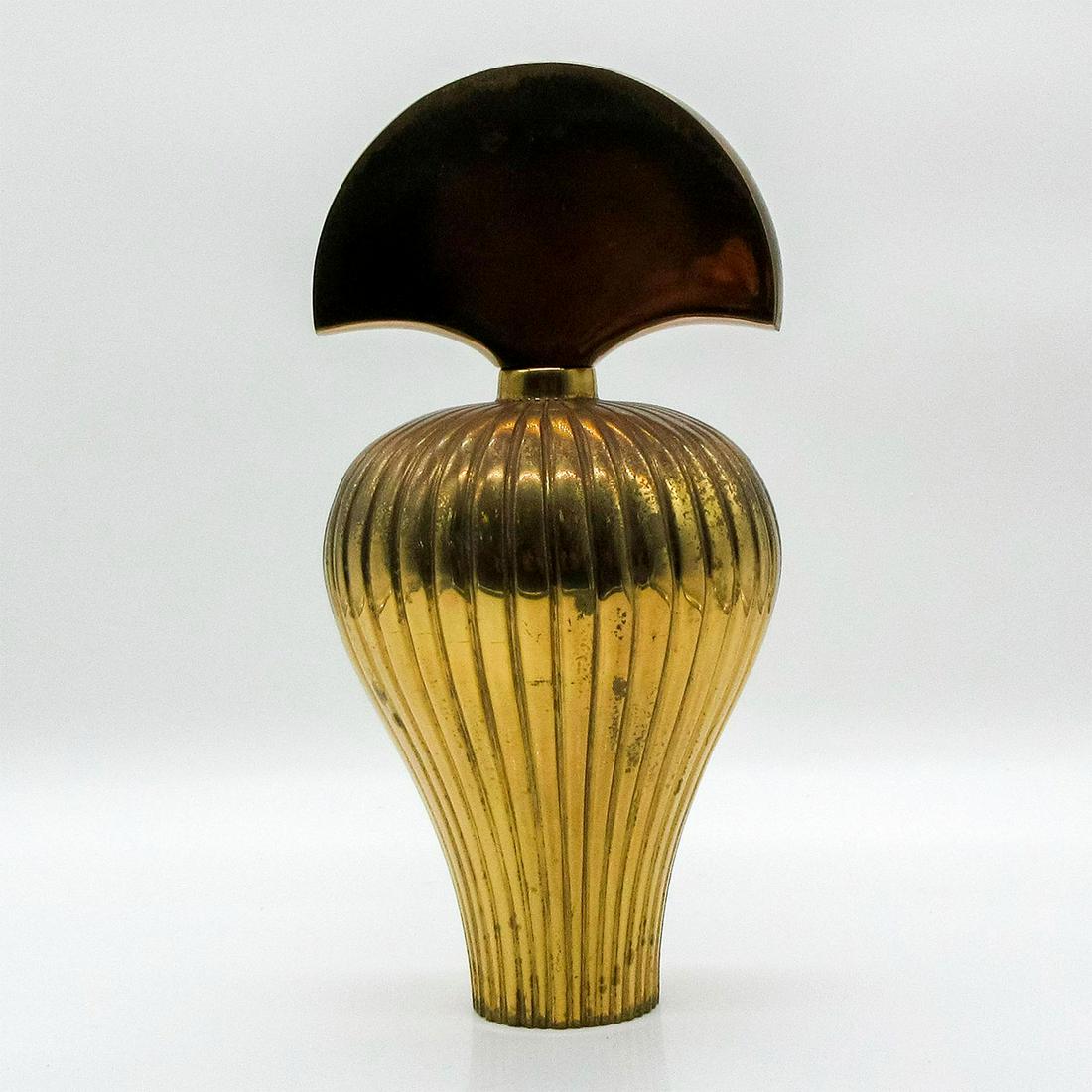 Vintage Kinder Harris Solid Brass Decorative Perfume Bottle (1 of 3)