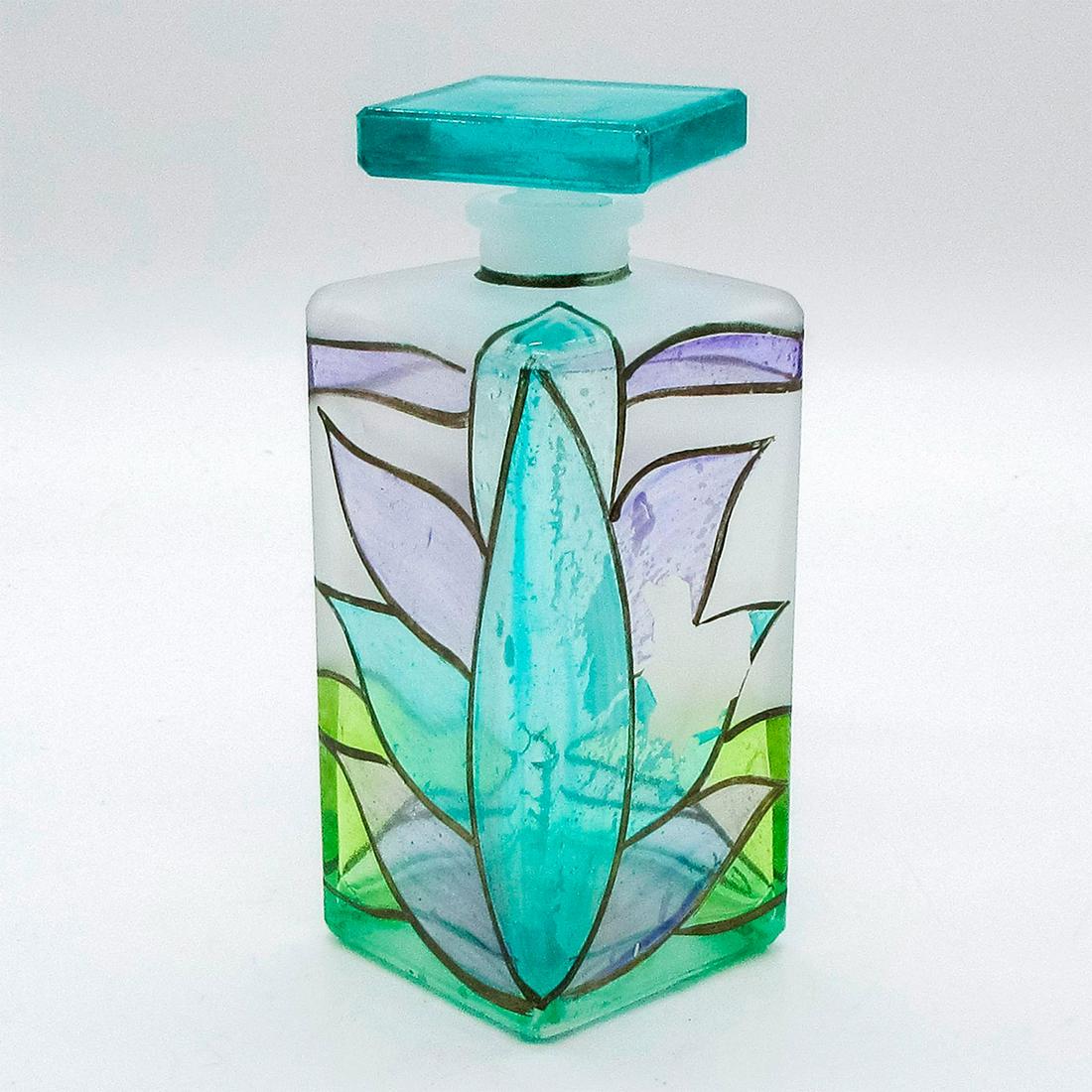 Vintage Signed Art Deco Punto Arte Italian Perfume Bottle