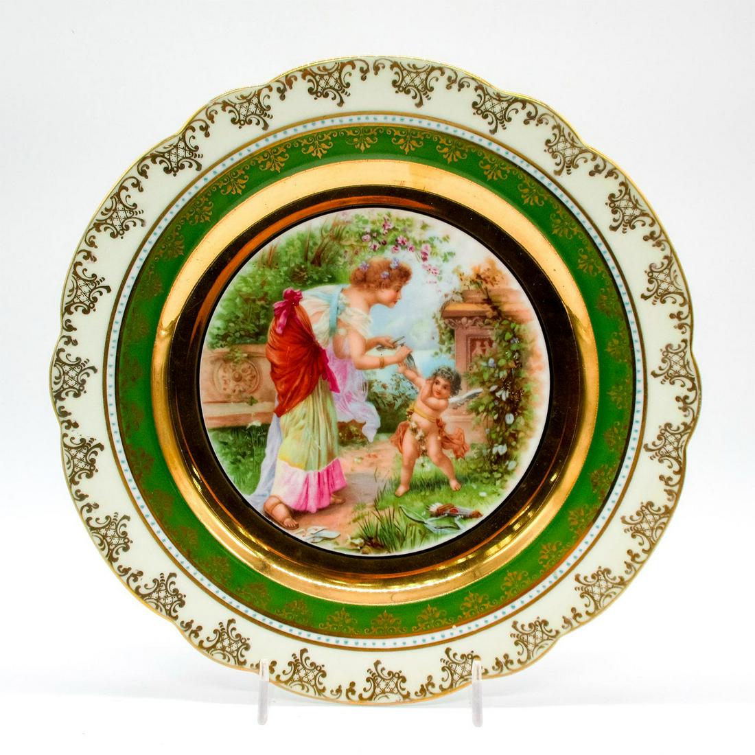 Antique Royal Vienna Porcelain Mythological Charger (1 of 2)