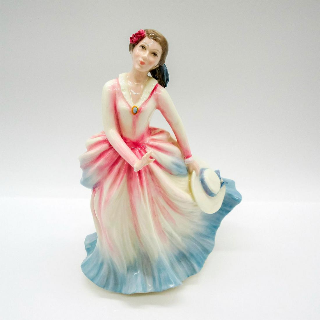 Barbara HN3441 - Royal Doulton Figurine: Royal Doulton International Collectors Club Figurine. Royal Doulton backstamp. Artist: Peter Gee Issued: 1993 Dimensions: 8"H Edition Number: 1884 Edition Size: 9500 Manufacturer: Royal Doulton Countr