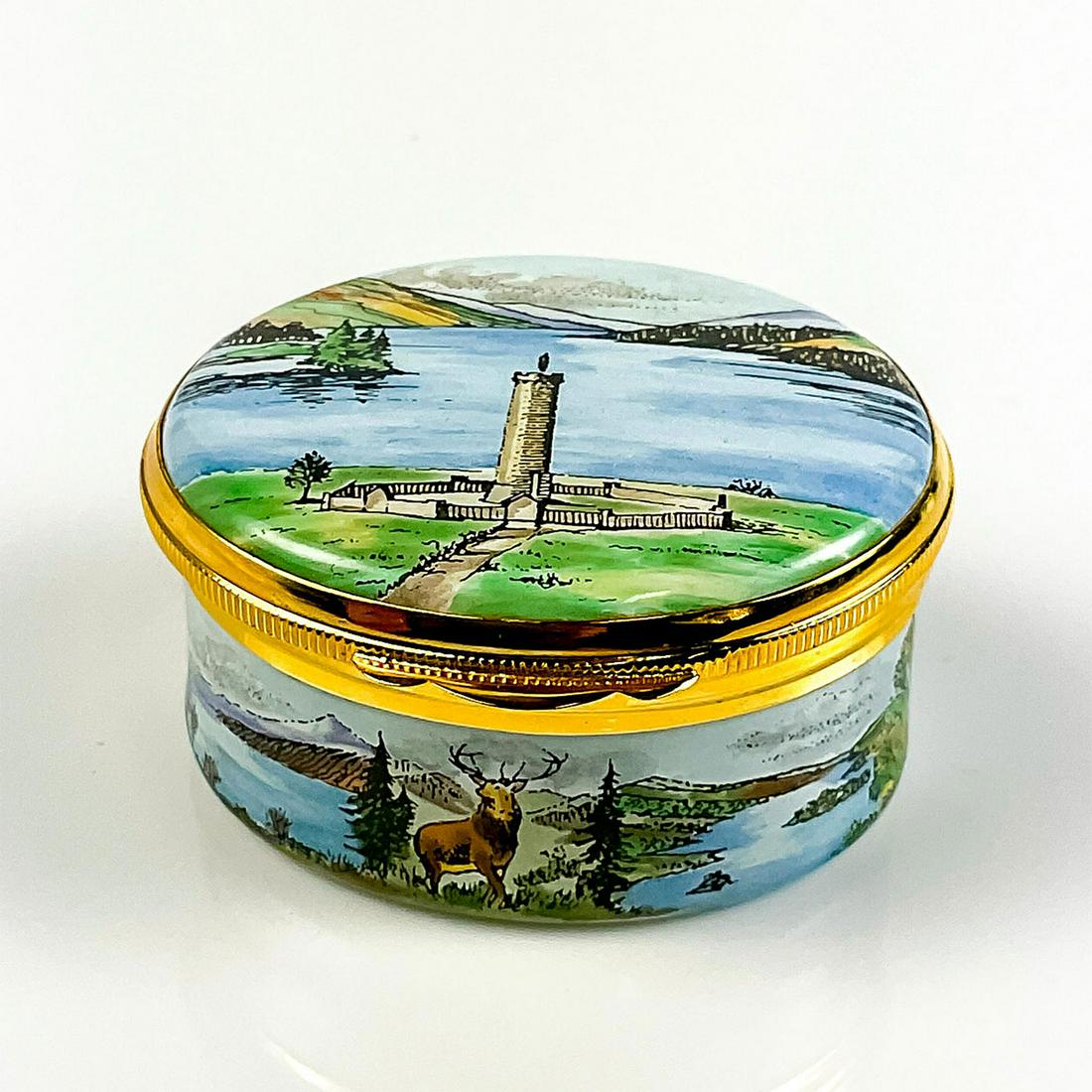 Vintage Crummles Trinket Box, Prince Charles Edward Stuart (1 of 6)