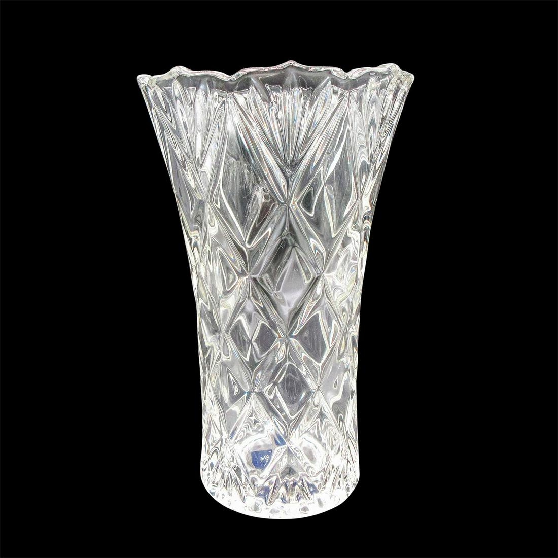 Mikasa Fine European Crystal Vase, Saturn (1 of 6)