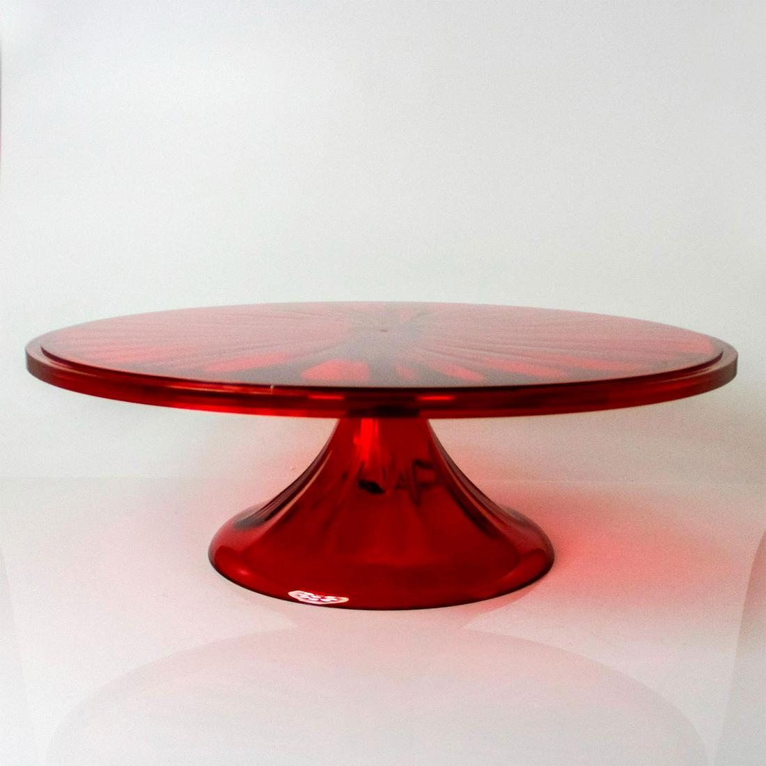 2pc Guzzini Plastic Cake Stand, Aqua (1 of 6)